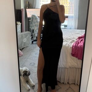 Elegant Black Evening Dress